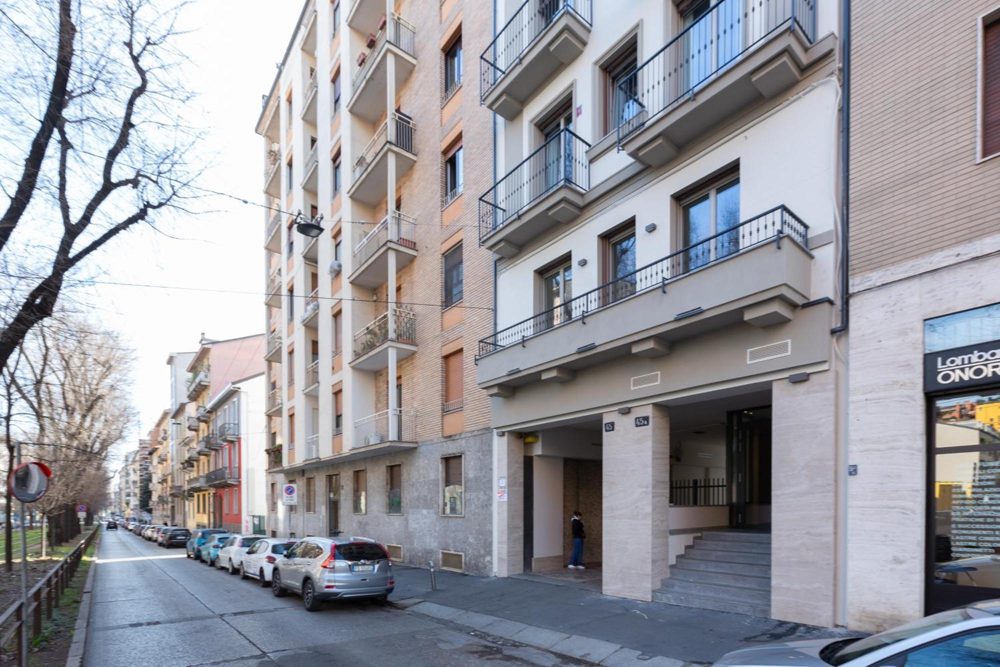 Bullona Elegant Apartment Milano Esterno foto